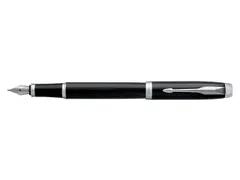 Vulpen Parker IM Black Lacquer CT Finish Medium Blauwe inkt