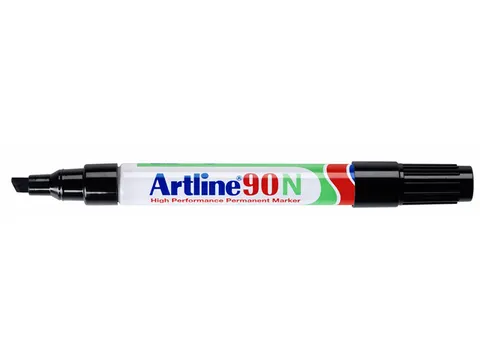 Viltstift Artline 90 schuin 2-5mm zwart