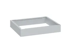 sokkel,HxBxD 100x600x500mm,kunststof,RAL7035,meerprijs