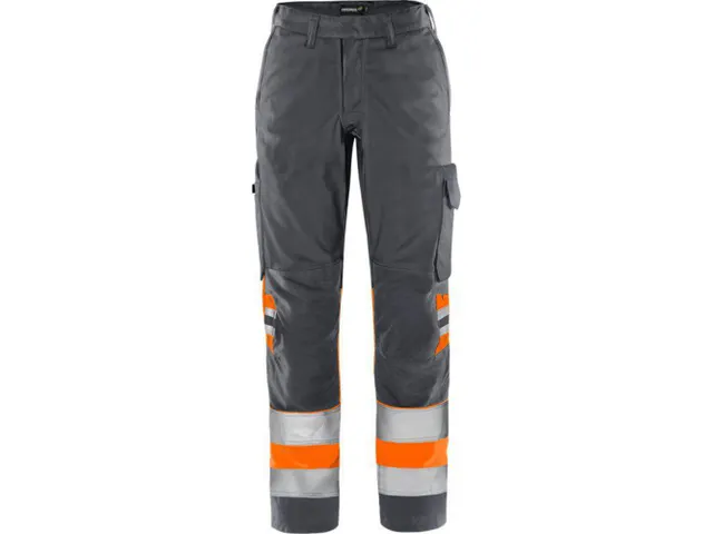 Fristads 2652 broek voor P/COT, fluo oranje/grijs, maat 44, per stuk
