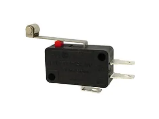 Microschakelaar 12A, Lange Rolhendel - 1