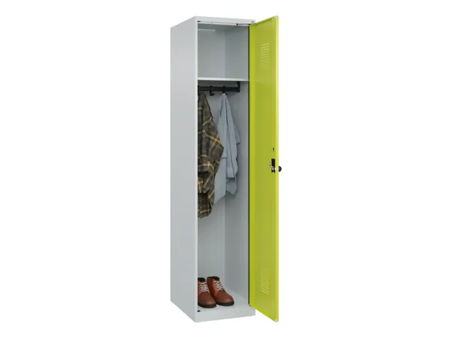 locker,HxBxD 1850x400x500mm,1vak,vak B 400mm,draaigrendel