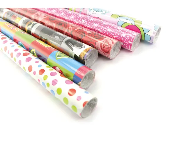 Cadeaupapier Kangaro Budget Assorti 200x70cm