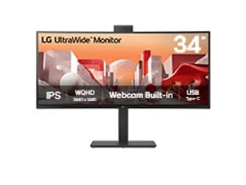 34BA85QE-B.AEU LG Monitor 34 inch (86,4cm) 3440x1440dpi Webcam HDMI