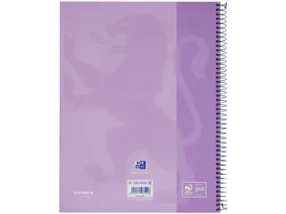 Notitieboek Touch Europeanbook A4+ lijn 80v Pastel Paars - 8