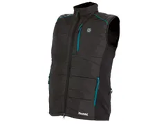 Makita Cv102Dz Verwarmd vest XL Zwart