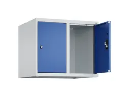 opzetkast,v. locker,2vak.,vak B 300mm,HxBxD 500x600x500mm,cilinderslot