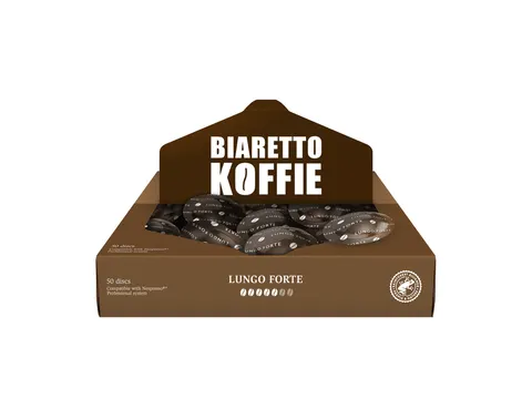 Koffie Biaretto Lungo Forte Nespresso Disc 50 Stuks