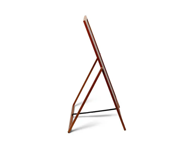 Krijtstoepbord Houten A-Bord Flip 55x105cm Lichtbruin