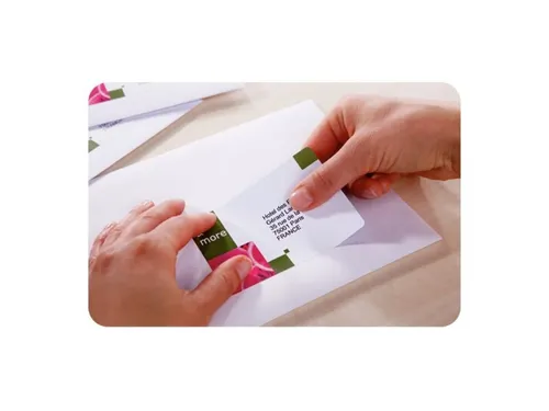 Adresetiket Avery J8162-40 99.1x33.9mm Inkjet wit 640 stuks
