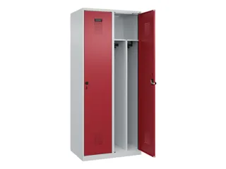 locker voor scheiding van kleding,HxBxD 1850x800x500mm,2vak - 1