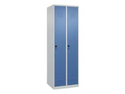 locker voor scheiding van kleding,HxBxD 1850x600x500mm,2vak