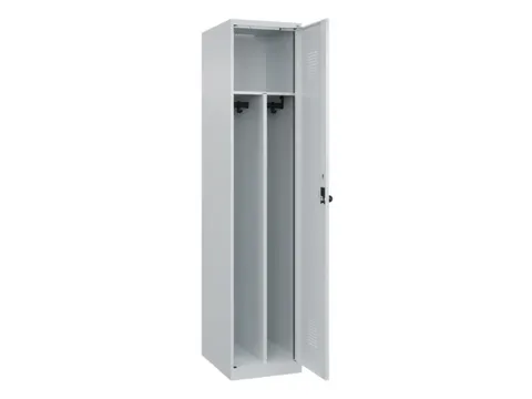 locker voor scheiding van kleding,HxBxD 1850x400x500mm,1vak