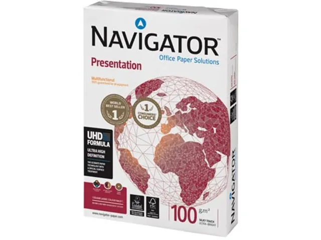 Navigator Kopieerpapier A4 Presentation 100 Gram Wit