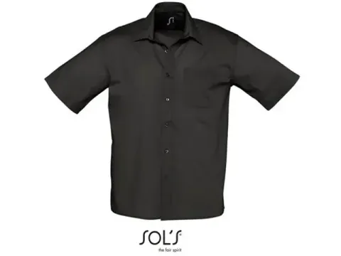 Sol'S L622 hemd voor SLS, zwart, maat S, per stuk