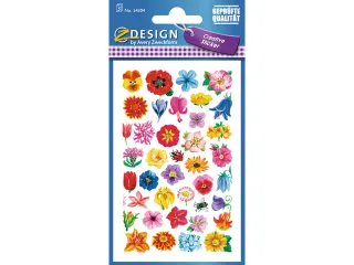 papieretiket Z-design Creative pakje a 3 vel bloempjes - 1