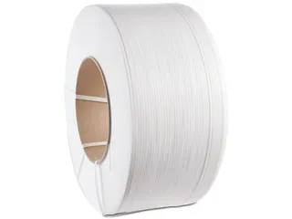 Omsnoeringsband PP Mosca 5.0x0.45mmx7000mtr Wit 2 Rollen - 1