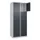 lockerkast,HxBxD 1850x800x500mm,2x4vakken,vak B 400mm,cil.-slot