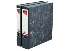 Ordner Quantore A4 80mm karton gewolkt