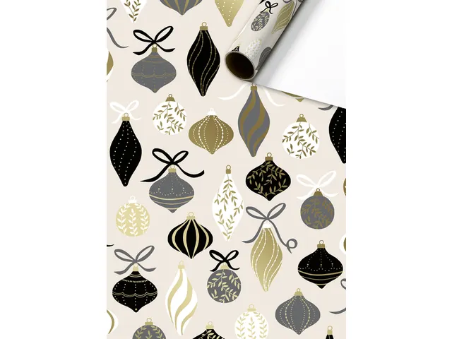Inpakpapier Dazzling Yule 200x70cm kerst