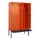 PBM-locker met bank,HxBxD 2120x1200x815mm,4vak,vak B 300mm