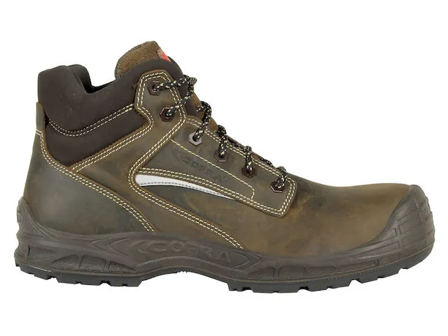 Chaussure de sécurité Montpellier Brown UK, Taille 36 S3 CI SRC Haut