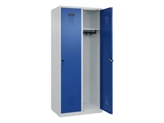 locker,HxBxD 1850x800x500mm,2vak,vak B 400mm,draaigrendel - 2