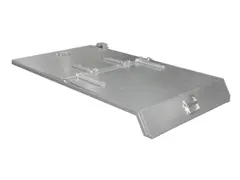 2-Dlg. Klapdeksel,Staal,V. Mini-Kiepbak 0,3M³,Verzinkt