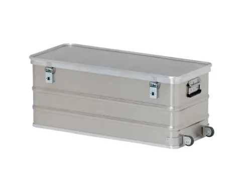 Aluminium Flightcase Hxlxb 373X950X385Mm 105L Stapelbaar 2Bokwielen