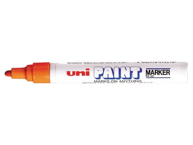 Uni Paint Marker PX-20 oranje 2.2-2.8mm