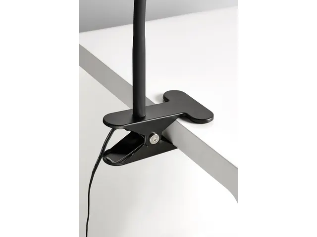 Bureaulamp Alco zwart LED met klem 230V 4W 40cm