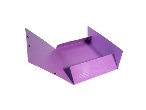 Exacompta Iderama Elastomap A4 3 Kleppen Rugetiket Paars karton