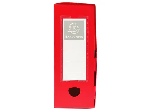 Klasseerdoos PP opaa k rug 100mm rood