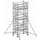 rolsteiger,reik H 7,4m,steiger H 6,64m,3platform(s),m. luik