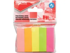 Index 15x50mm Etui 5x100 tabs Kleuren Assorti