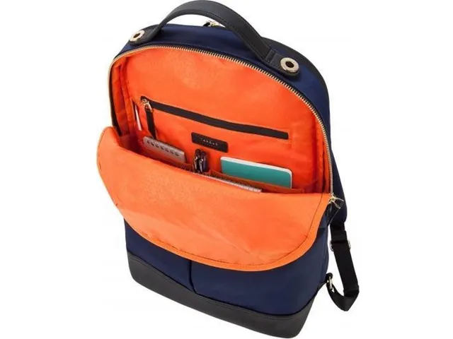 Bnetsb94501Gl BakkerElkhuizen Newport Backpack zwart/blauw 15 inch