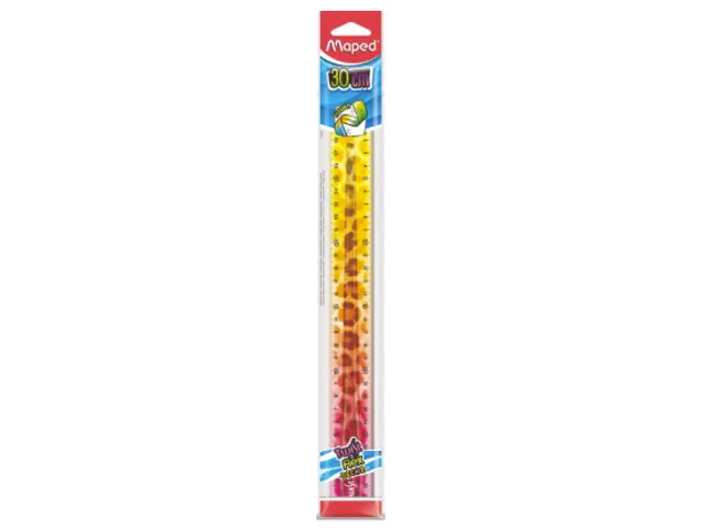 Règle Maped Twist'n Flex Animals 30cm display 20 pièces assorti