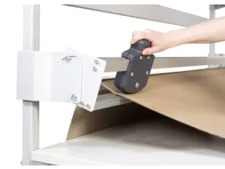 houder v. snij-inrichting,v. paktafel,HxBxD 80x220x180mm