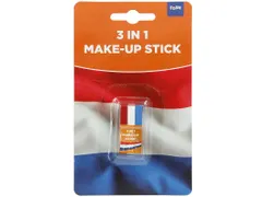 Oranje schminkstick rood-wit-blauw