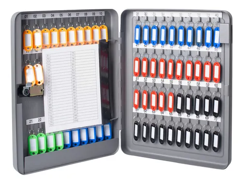 Sleutelkast metaal Pavo basic met cijferslot 75 haken 37x28x6cm grijs