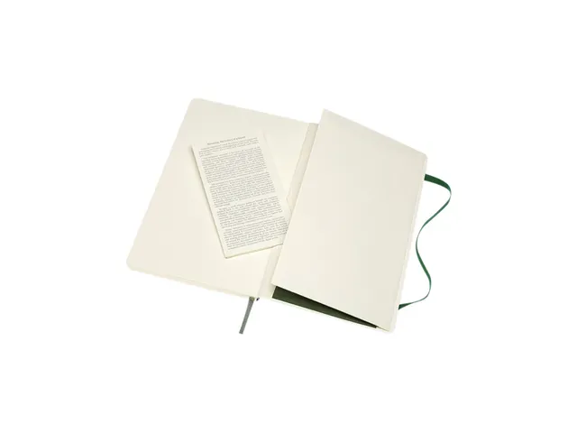 Notitieboek Moleskine large 130x210mm lijn soft cover myrtle green