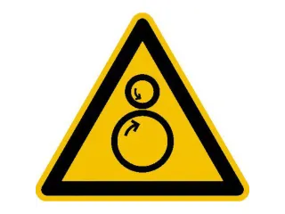 Waarschuwingsbord,V. Binnen/Buiten - 1