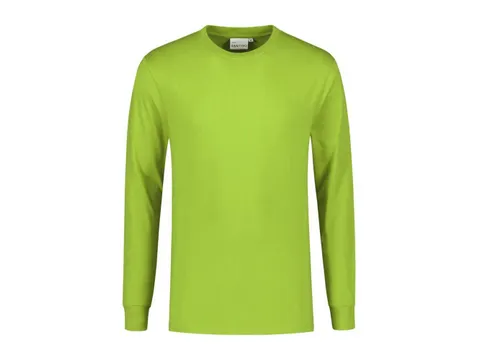 Santino James T-shirt met lange mouwen, limoengroen, maat 2XL, per stu