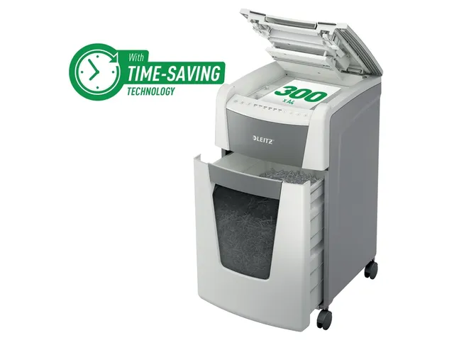 Papiervernietiger Leitz IQ Auto+ Office 300 P-4 snippers 4x28mm