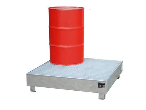 Opvangbak V. 4x 200l Vaten 230l 285x 1200x 1200mm Rooster