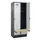 locker met bank,HxBxD 1950x800x815mm,2vak,vak B 400mm,draaigrendel