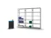 rayonnage modulaire,rayonnage départ,HxlxP 2500x1060x335mm