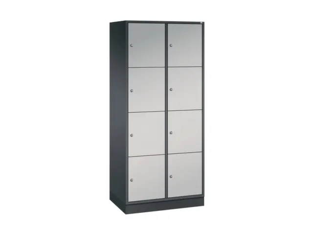 armoire multicases grand volume,HxlxP 1950x820x500mm,2x4compartiments