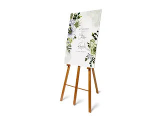 Ezel Hardhout Lichtbruin voor Krijtbord of Paneel met print - 7