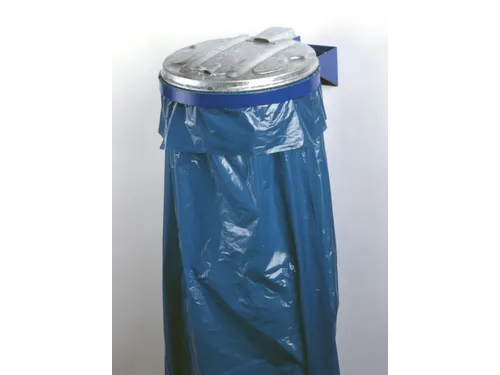 Afvalverzamelaar Wandhouder 400x510mm 120 liter Zak Blauw